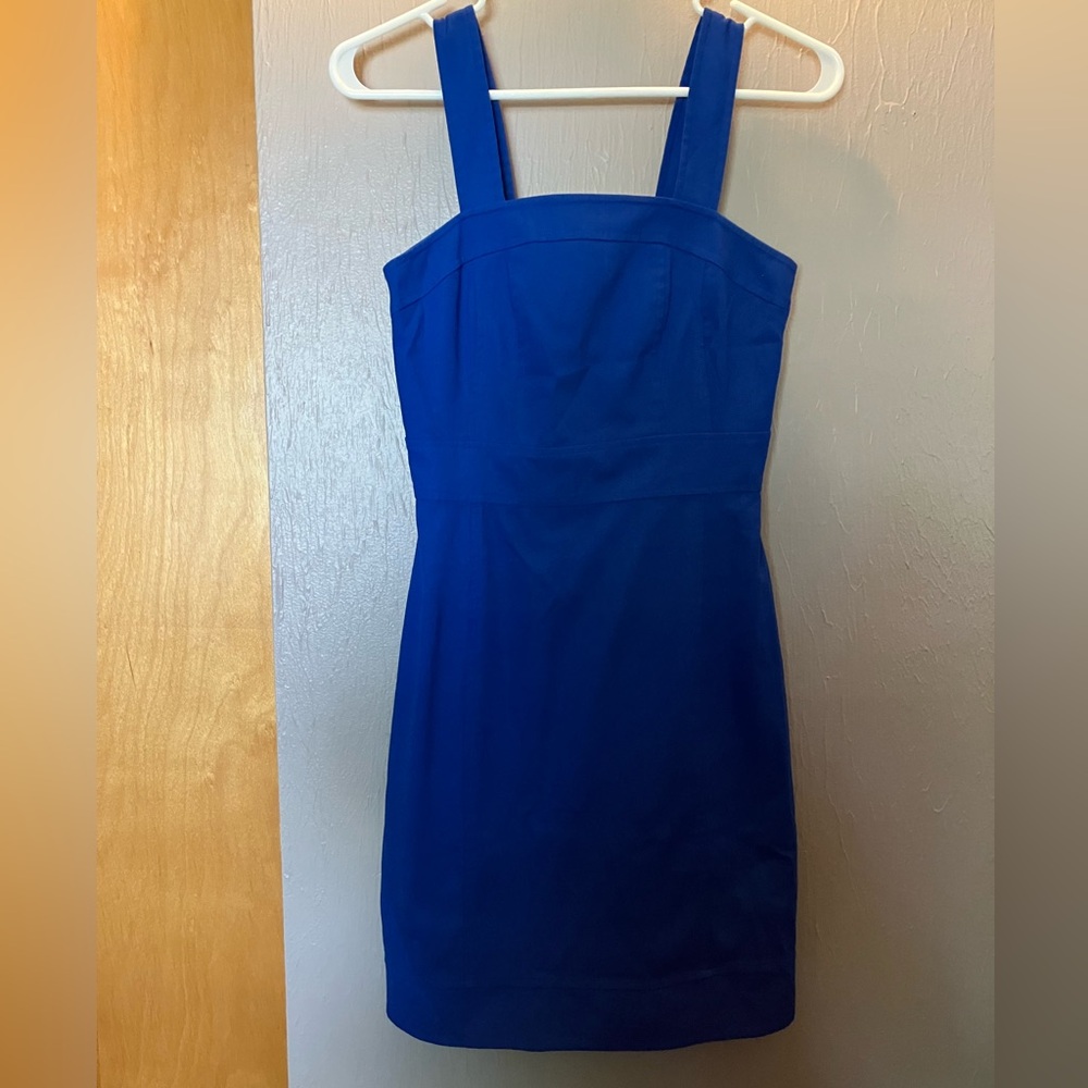 Banana Republic Sleeveless Sheath Pencil Dress Blue Size 00P